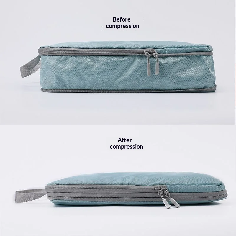 Homefish 4-teiliges Set komprimierbarer Reise-Organizer-Taschen, vertikal, wasserdicht, multifunktional, für Geschäftsreisen und Gepäckaufbewahrung – Detail 6