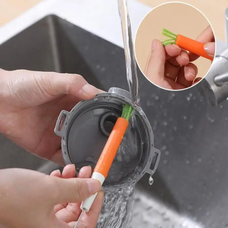 Multifunctional Straw Brush Milk Bottle Straw Brush Small Brush Cleaner Tools