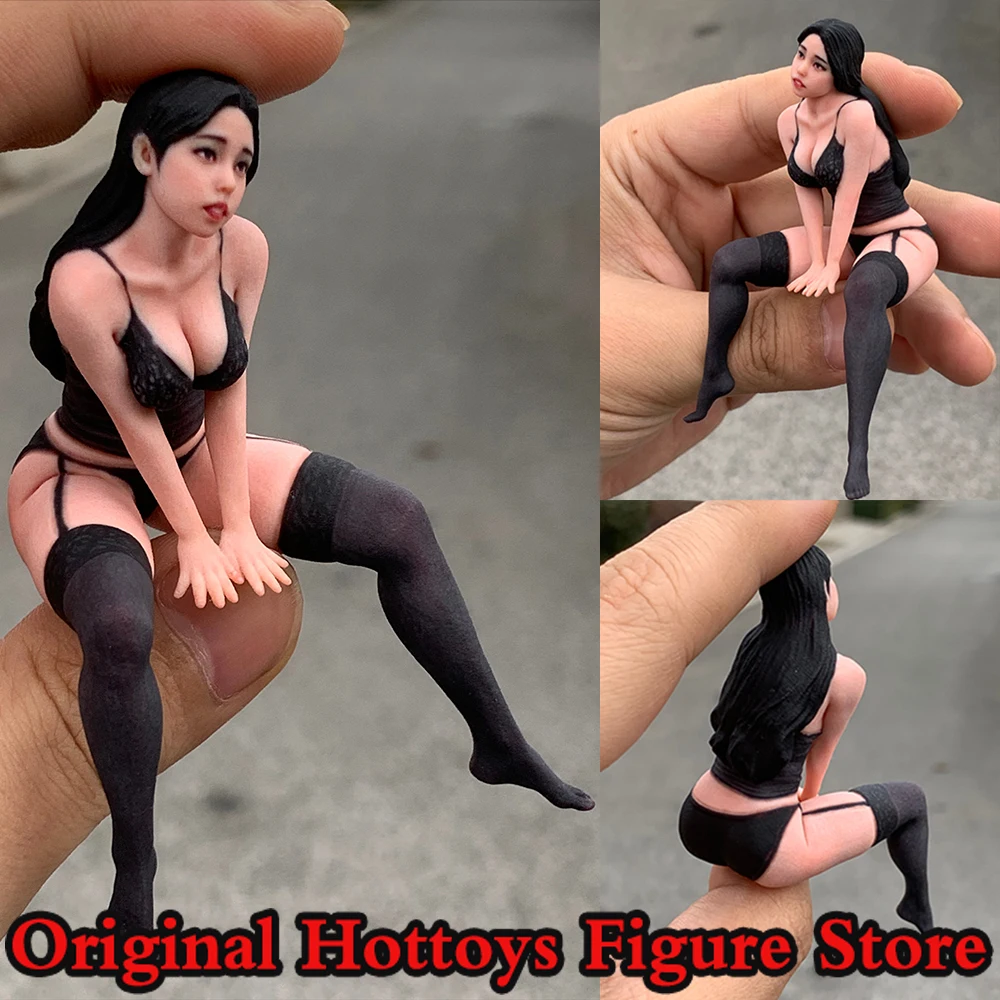 

В наличии: Коллекционная мини-фигурка солдата-женщины в масштабе 1/16, в черных шелковых чулках, полный комплект, около 6 см.