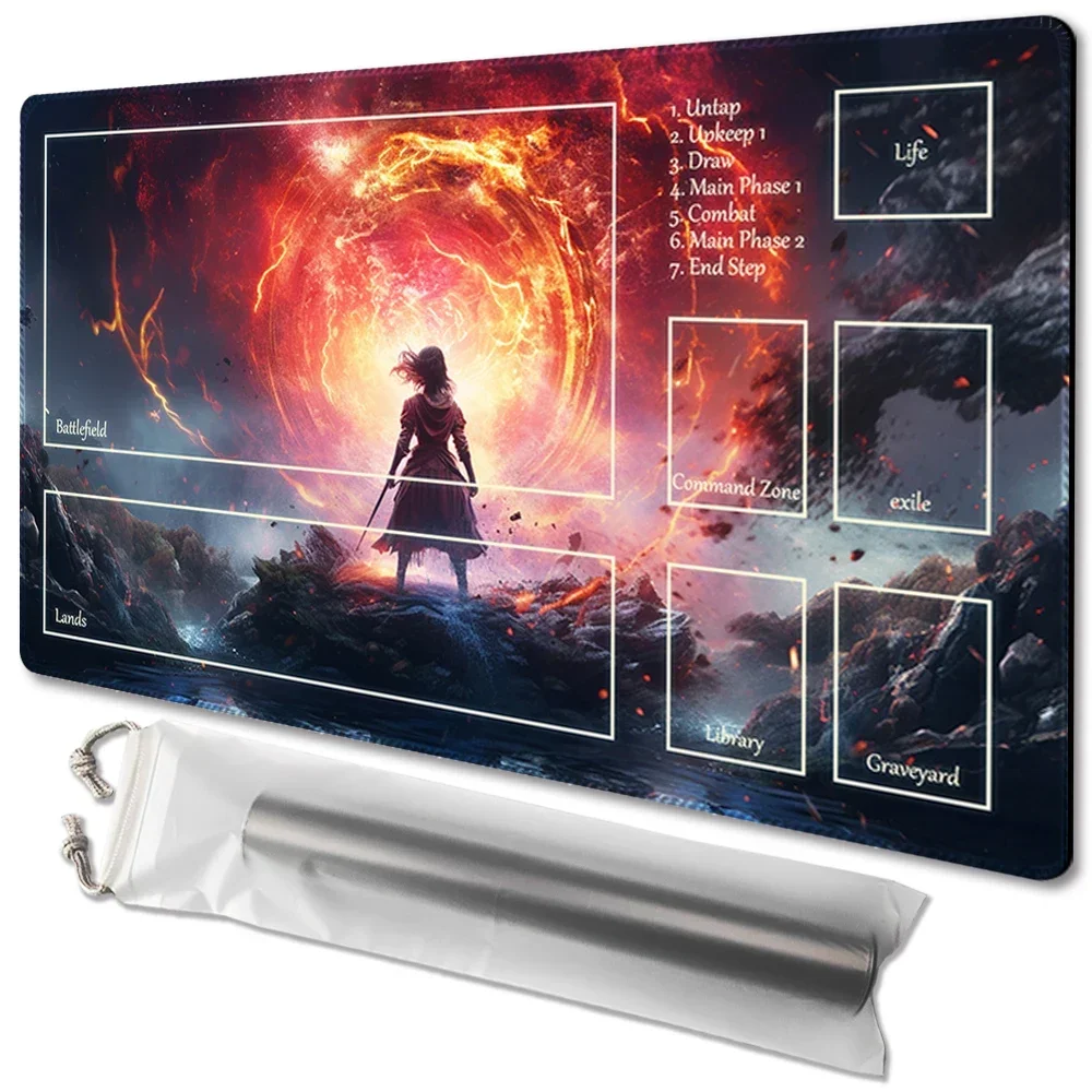 

The Last Stand- Board Game MTG Playmat Game Mat Size 60X35 CM Compatible for TCG