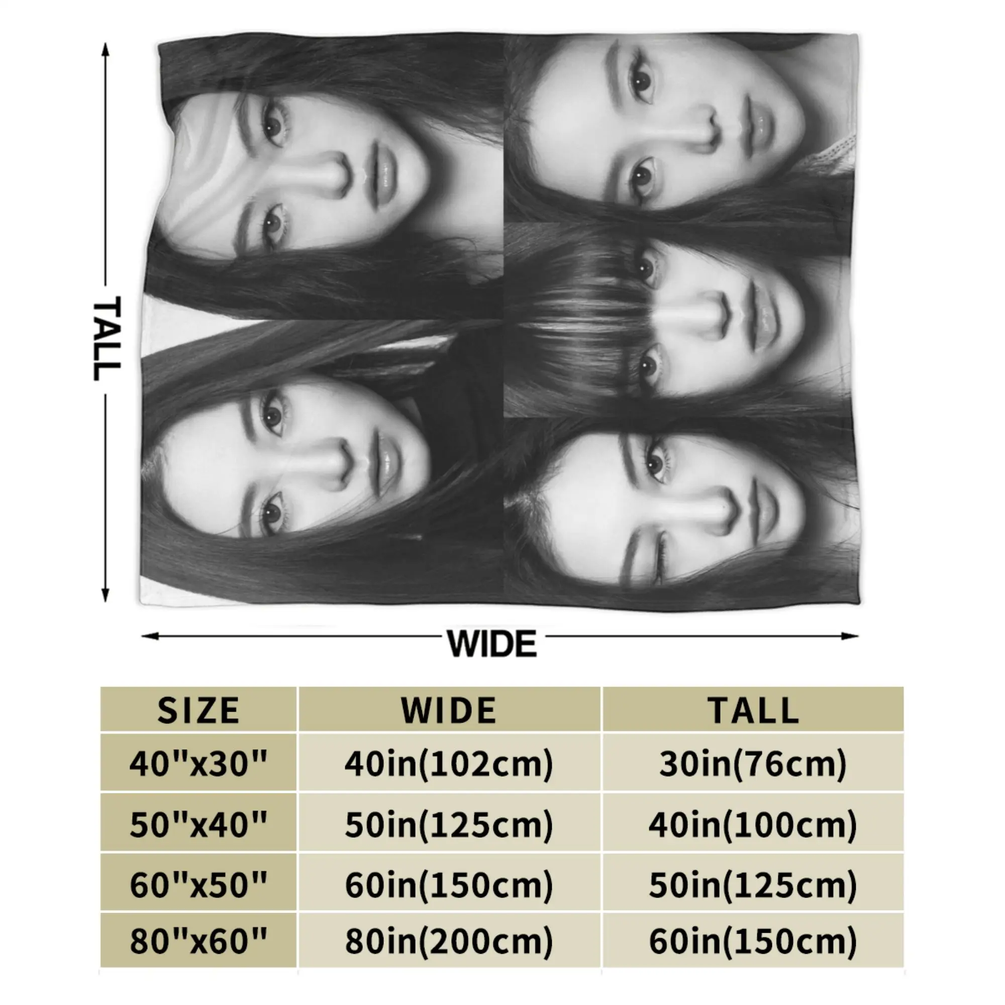 مريحة meovv kpop k-pop الفتيات مجموعة بطانية الاشياء ديكور المنزل رمي بطانية فائقة النعومة المخملية للخارجية #5