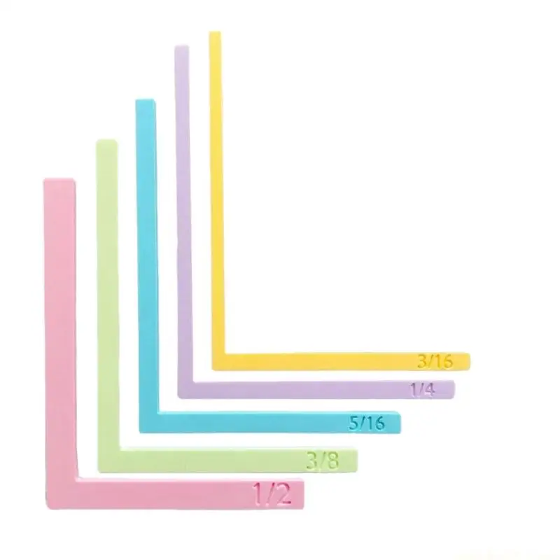 Drawing Placement Alignment Guides Design with L Shaped Paper Craft Guide Edges