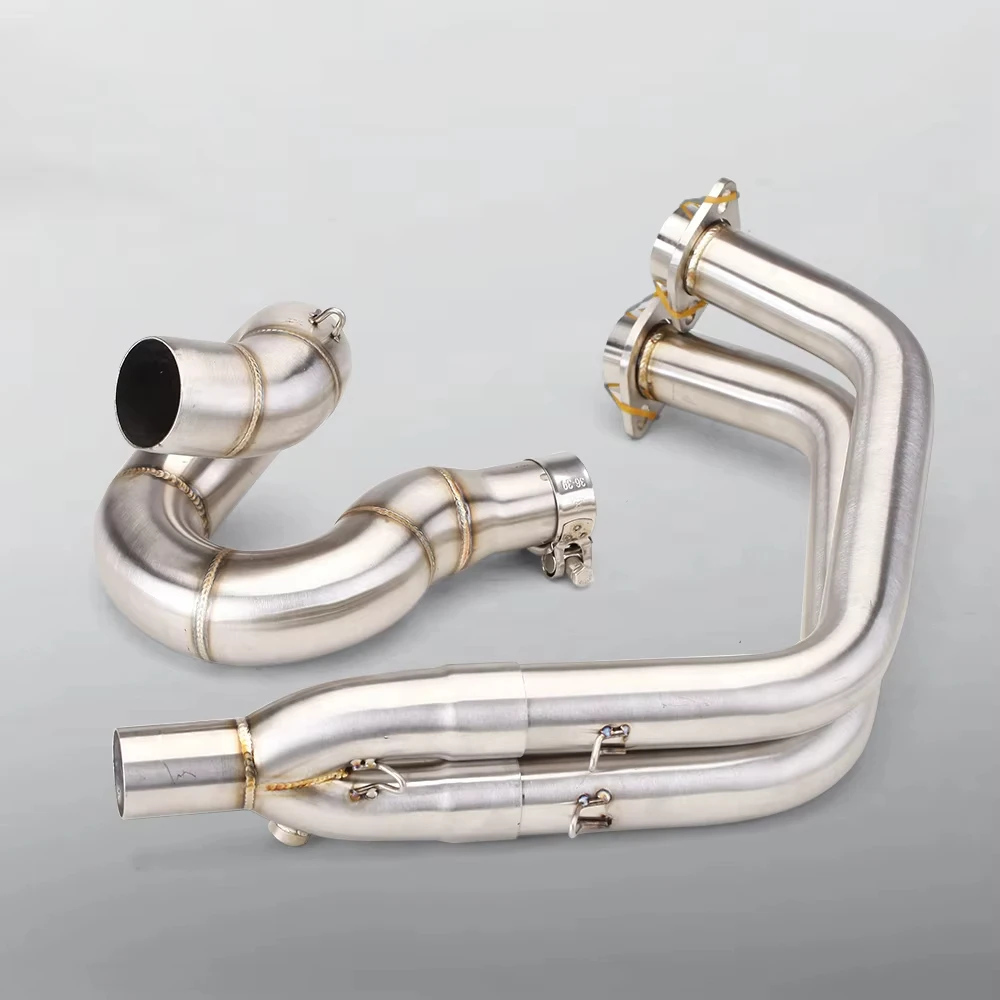 

cheap For Kawasaki ninja650 z650 2017-2022 Escape Slip On Front Tube Link Pipe Connect Original full Motorcycle Exhaust System