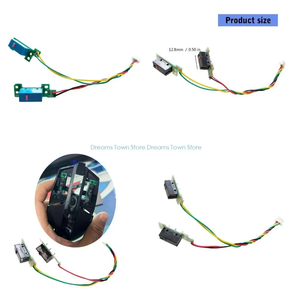 

HX6A Mouse Repair Part Mouse Microswitches Button Board Motherboards for G304 G305 Mouse Welded Soldered