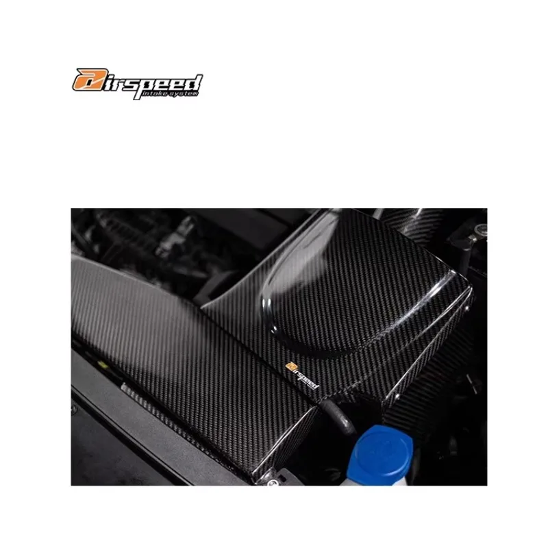 Airspeed Brand Real Car Data Development 100% Dry Carbon Fiber Cold Air Intake System for   A3 S3 1.8 2.0T EA888GEN3