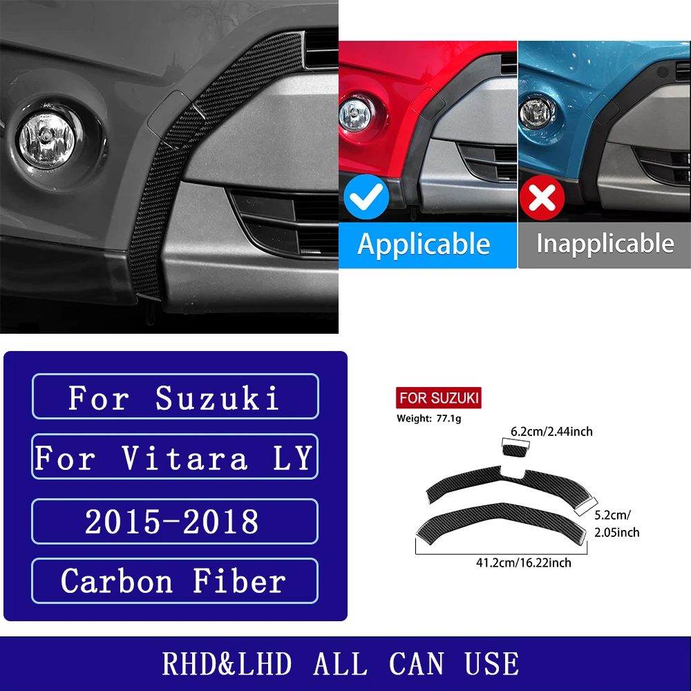 panneau-de-pare-chocs-avant-en-fiber-de-carbone-couverture-decorative-accessoires-de-voiture-autocollants-decoratifs-exterieurs-pour-suzuki-vitara-escudo-ly-2015-–-2018