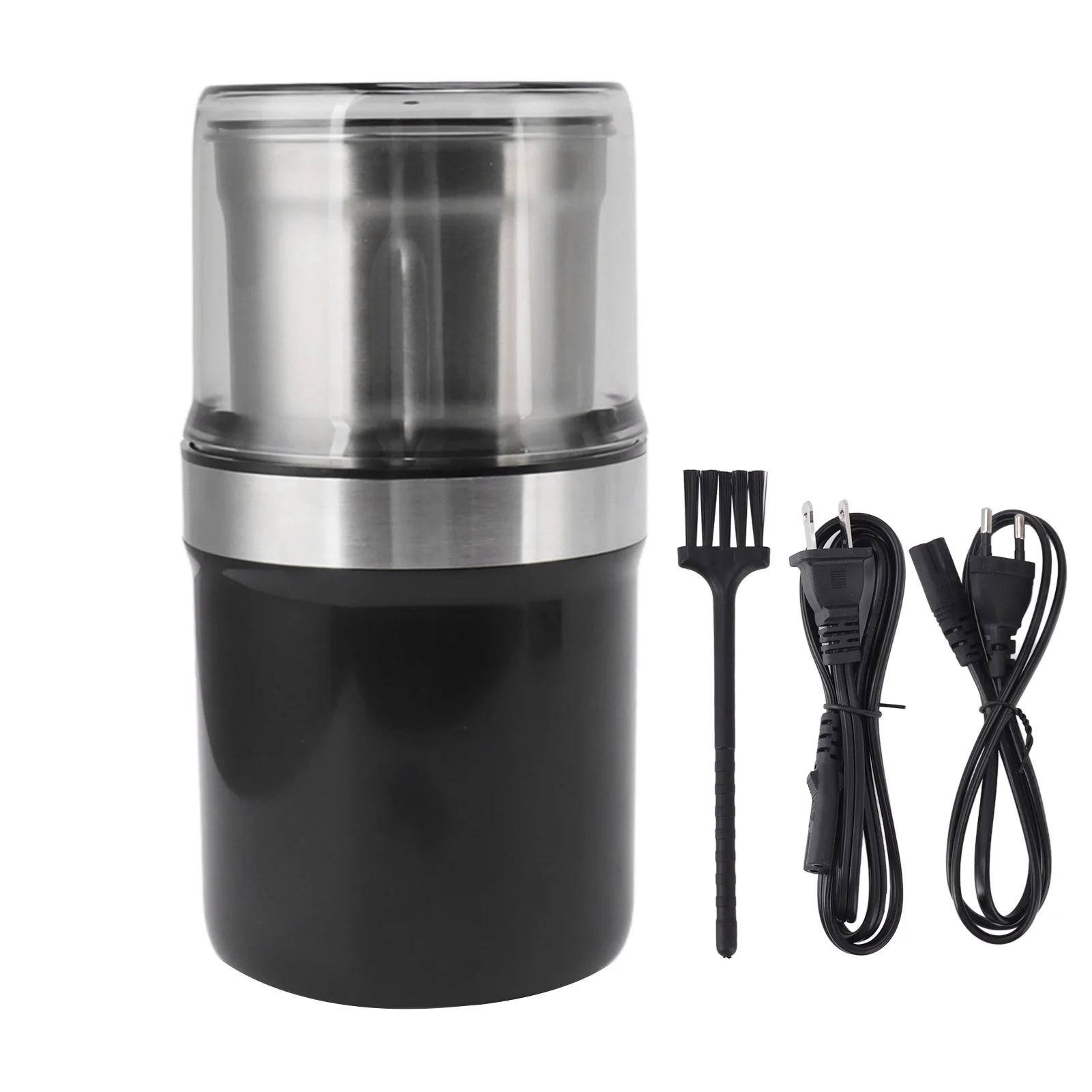 Small Electric Grinder  Portable Multi Functional Single Blade Cup 100g Capacity Electric Coffee Mill for Nuts for Cereals