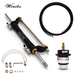 Winibo 90hp Popa Motor Marine Hydraulic Steering System with Cylinder and Rudder pump pumps for Z0301 boat engine 8 MAIN POPA MOTOR SALES - №1