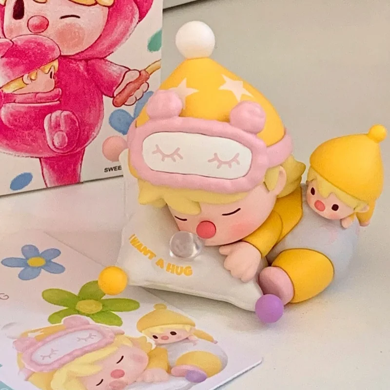 

Sweet Bean I Want a Hug Series Blind Box Figurine Cute Desktop Decoration Room Decor Genuine Toy Mystery Gift