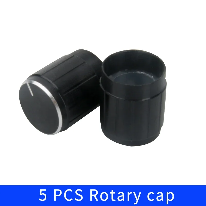 5 TEILE/LOS 20 Position 360 Grad Drehgeber EC11 w Push Button 5Pin Griff Lange 15/20 MM mit EINEM Gebauten Druckschalter