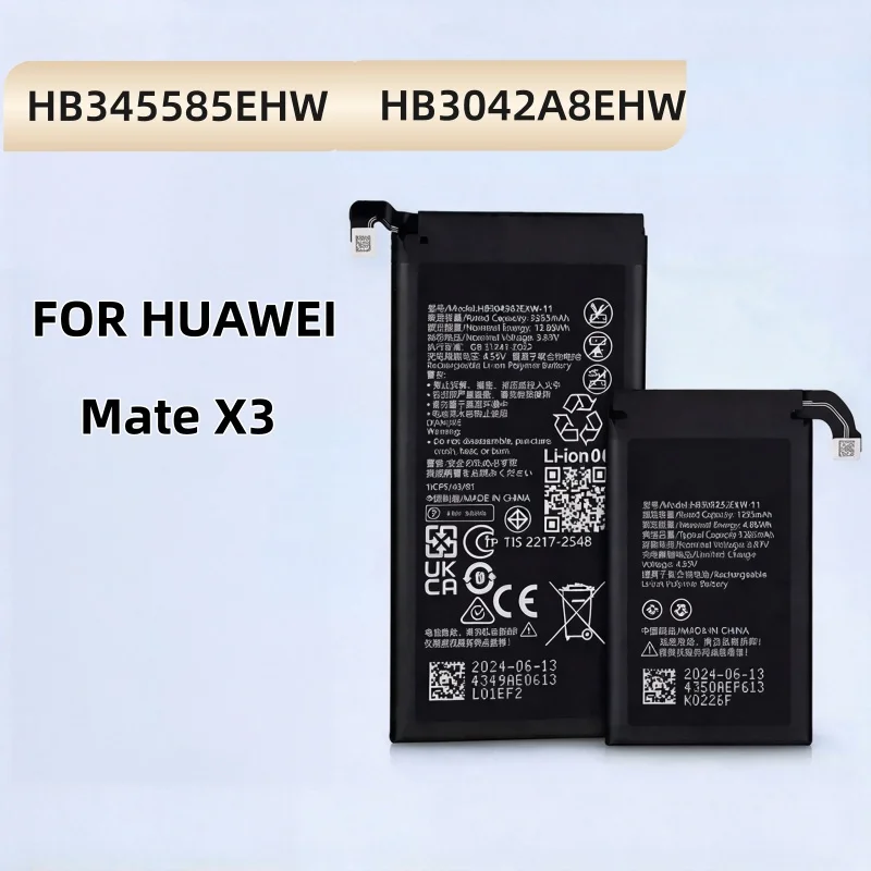 HB345585EHW-11/3042A8EHW-11 for Huawei Mate X3 Phone Battery 0 Cycle High Quality High Capacity Replacement Bateri