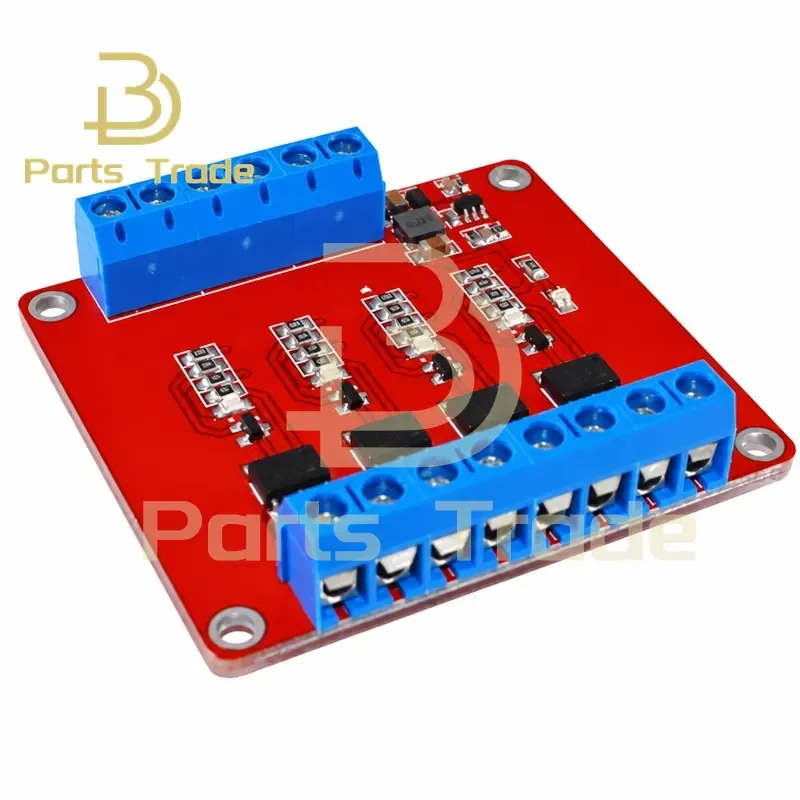 1-8 Channel Solid State Relay Module SSR PCB High Level Trigger 48V 1A Optocoupler Isolation Output for Arduino PLC