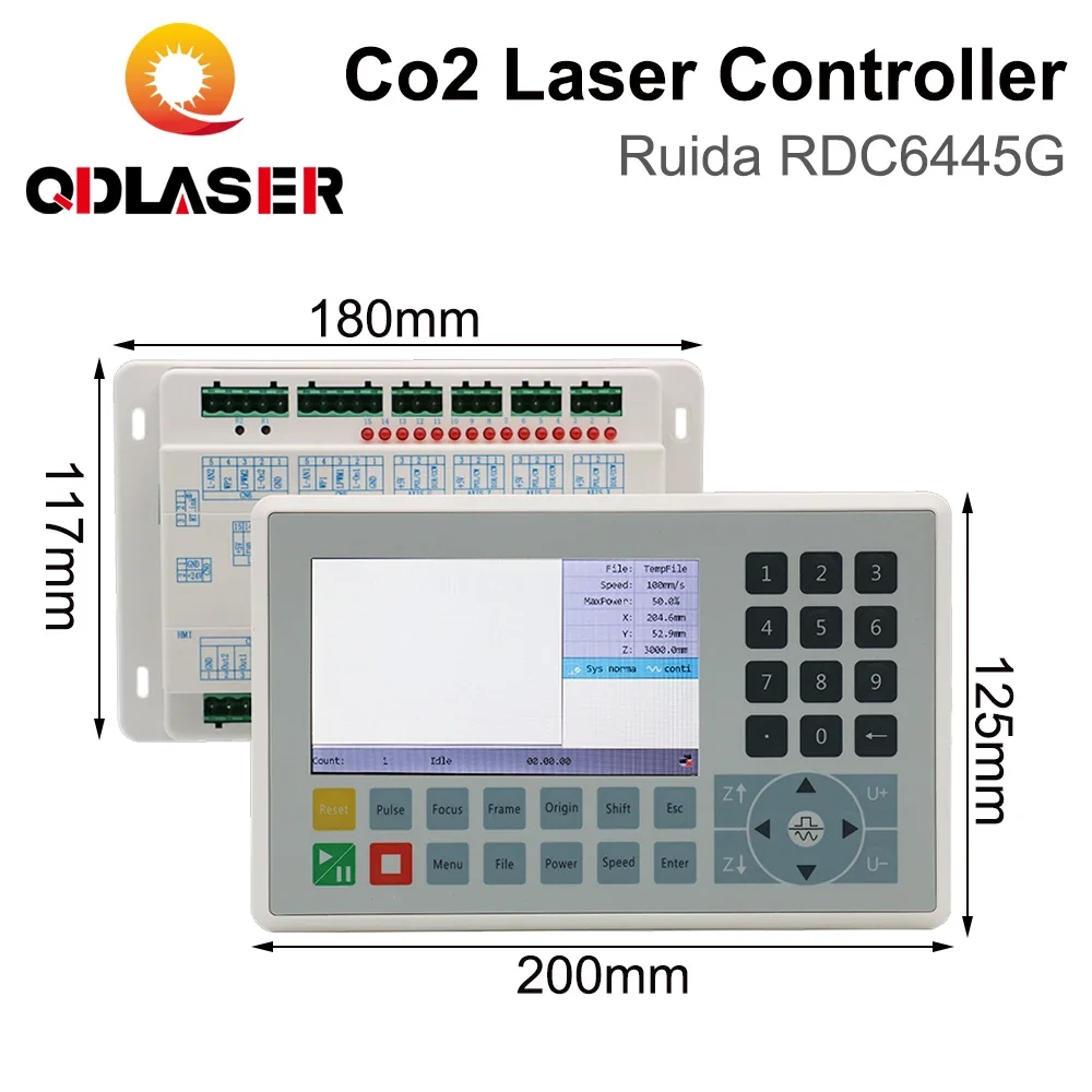 Ruida RDC6445 RDC6445G RDC6445S Laser Controller for Co2 Laser Engraving Cutting Machine Upgrade RDC6442 RDC6442G