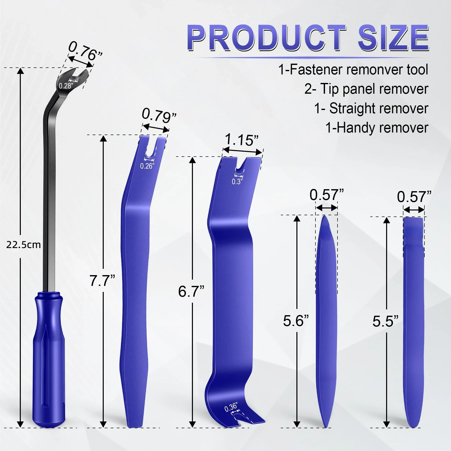 Car Hand Tool Set Car Disassembly Tool Kit Stereo Repair DVD Repair Tool Dashboard Removal Tool Interior Plastic Trim Panel