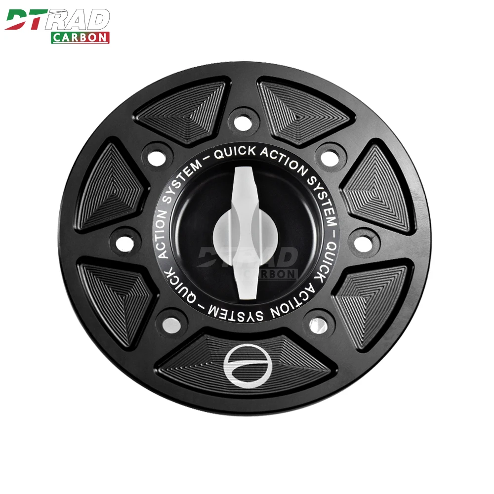 ZX-10R For Kawasaki ZX10R Z900/SE Z650 H2/SE ZX6R 1000SX CNC Aluminum Alloy Quick-Release Fuel Tank Cap Motorcycle Accessories