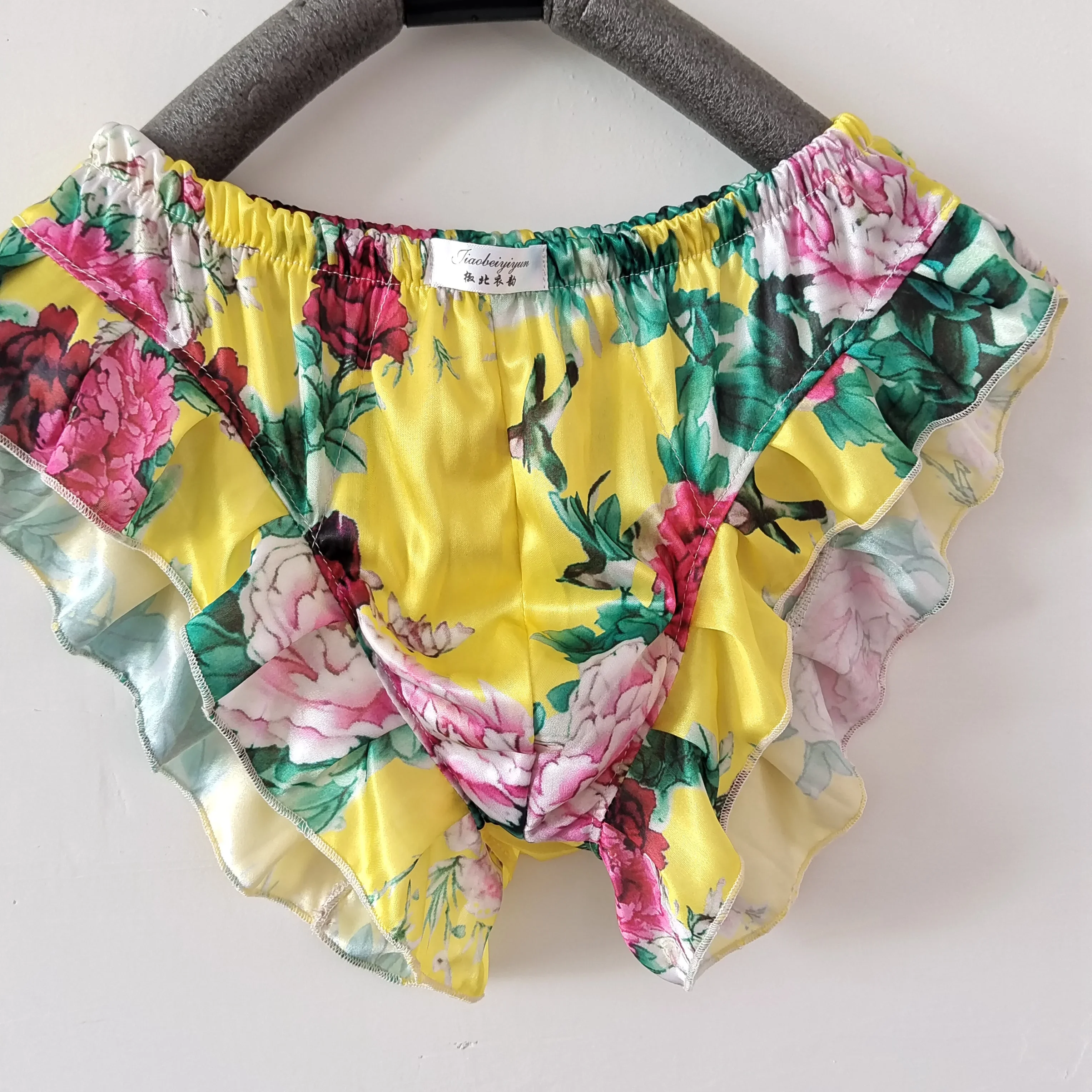 Man's Handmake Silky Touch Panties Briefs