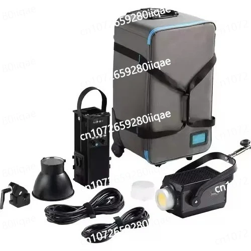 LED Monolight with Rolling Case Film/Video Light & Rolling Padded Case 11 Preset Special Effects