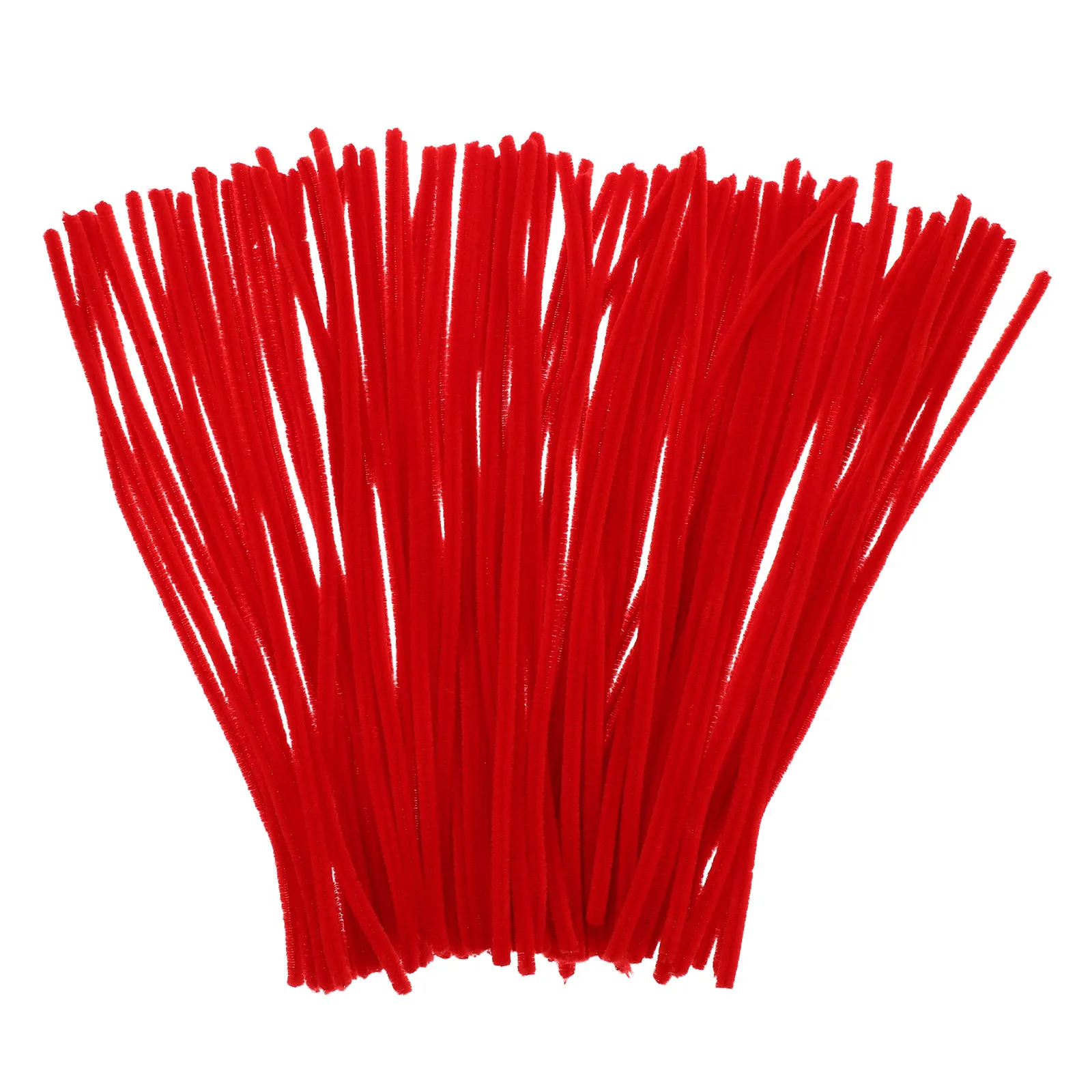 200Pcs Chenille Stems DIY Craft Materials Set Colorful Bendable Pipe Cleaners for Creative Sculptures Art Projects Christmas
