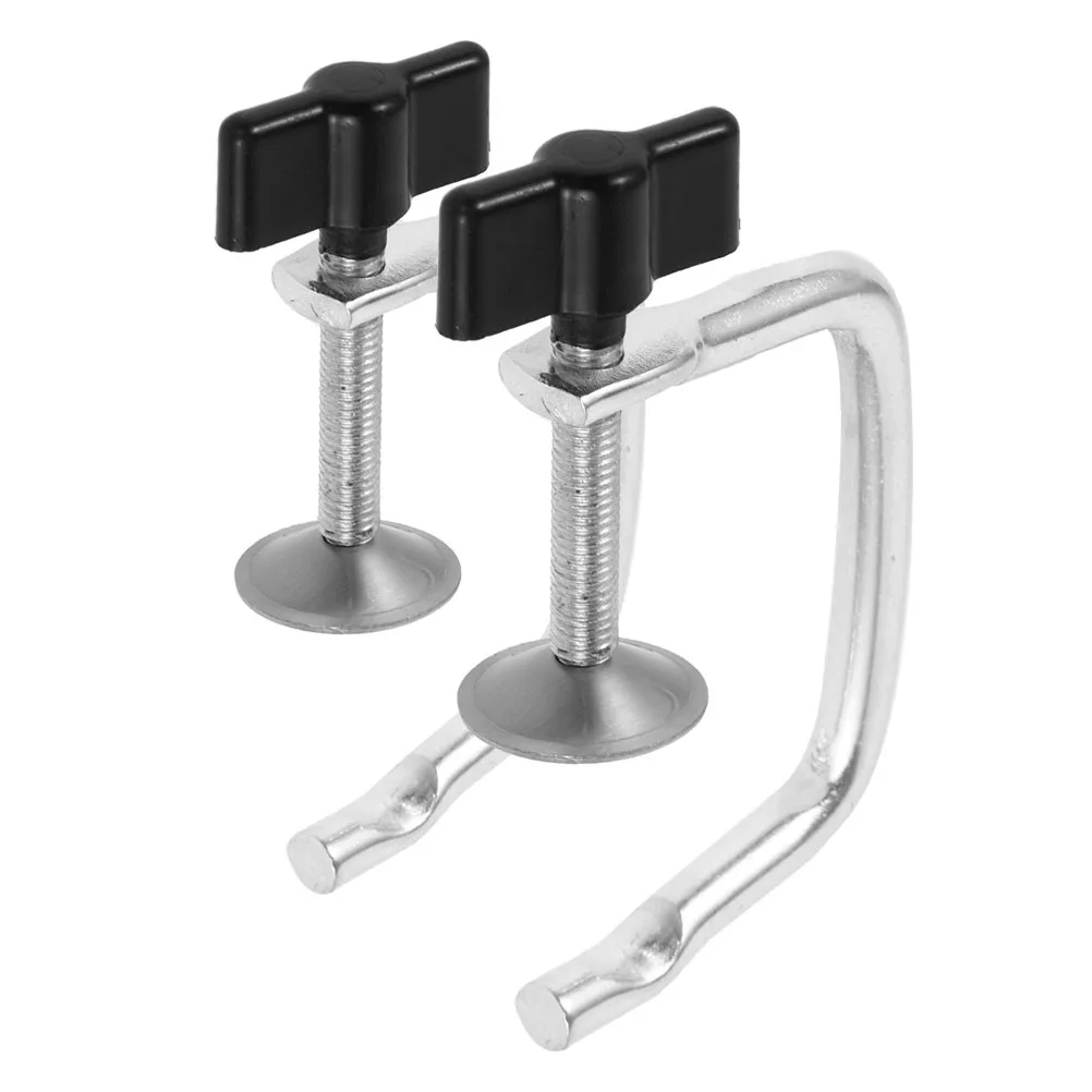 

2Pcs Pasta Maker Handle Universal Manual Noodle Machine Replacement Clamp Parts for Home Use Handle Pasta Maker