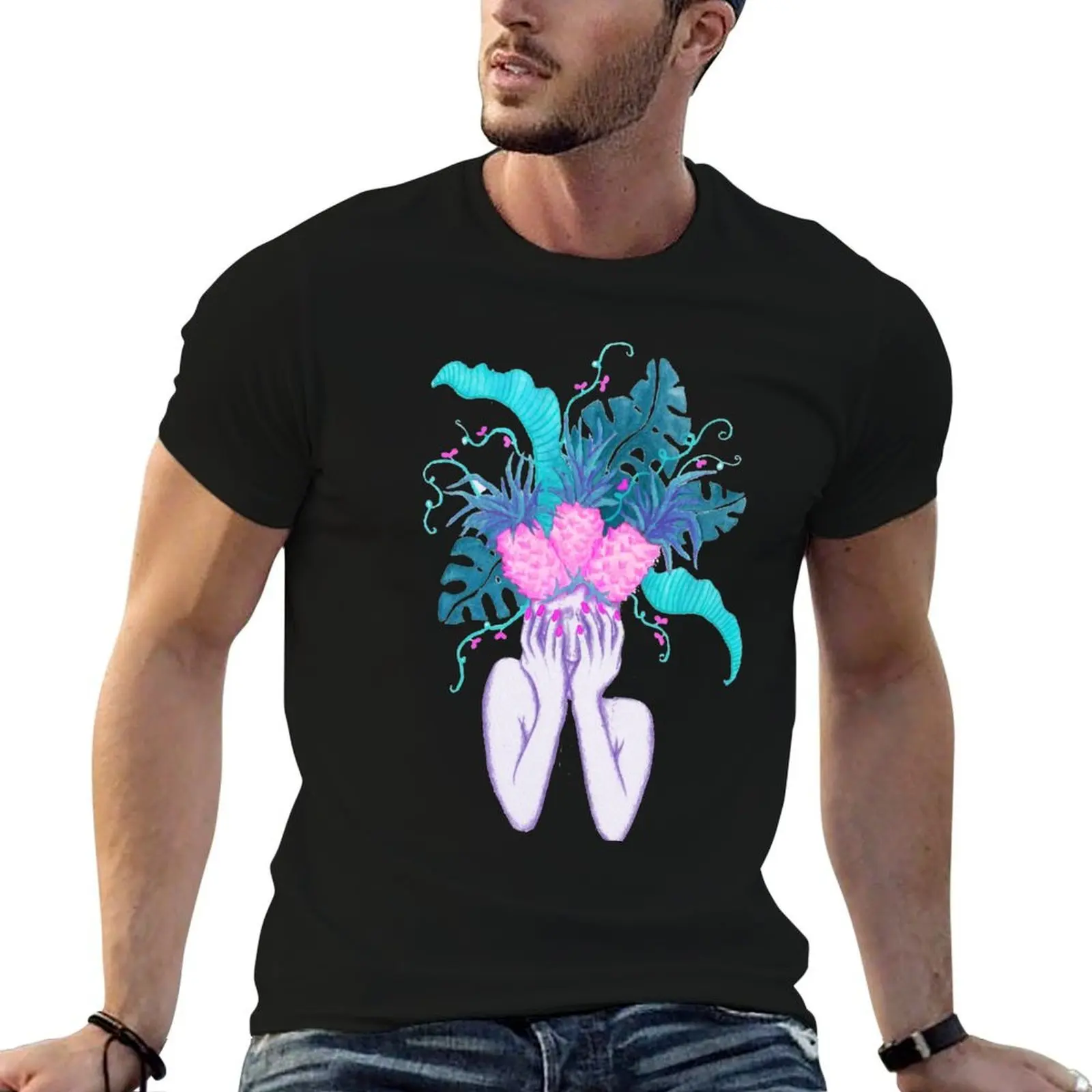 

heavy cotton t pack t Pineapples my white man inspired shirt T-Shirt (dreamland head man for shirts are colourway) in