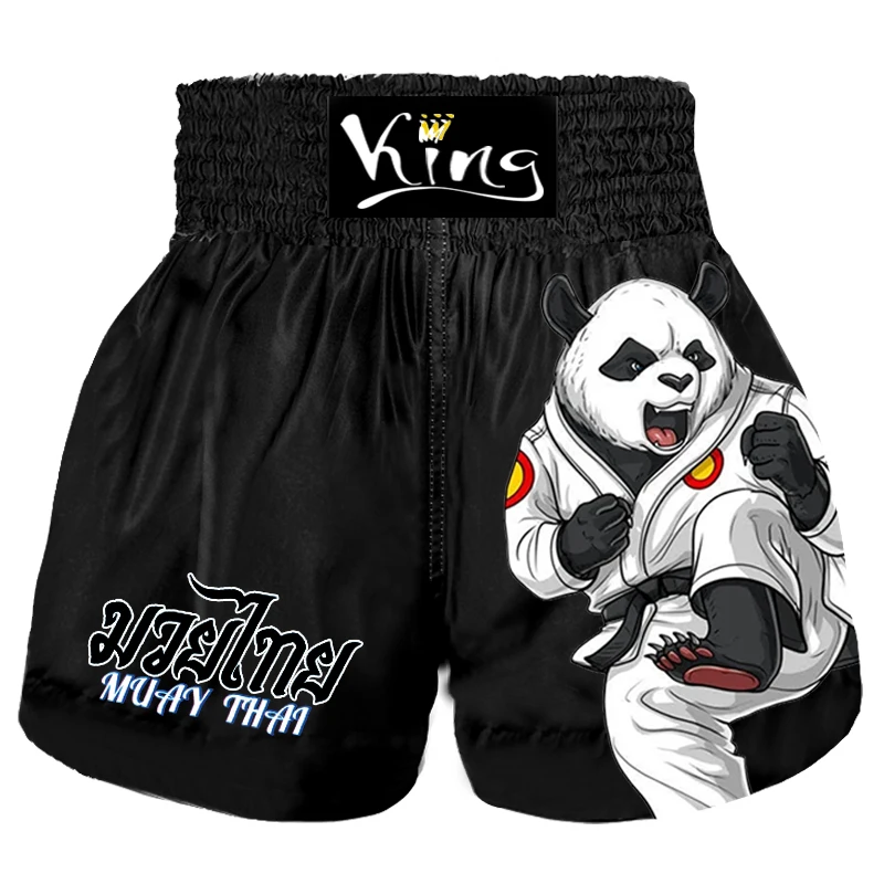 Men\'s and women\'s muay thai shorts printing MMA boxing pants taekwondo men\'s fighting fighting sportswear boxing shorts wholesal