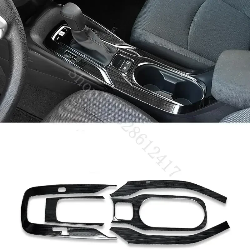 

For Toyota Corolla Altis Sedan Hybrid E210 2019 2021 2022 Car Console Gearbox Gear Shift Panel Trim Frame Cover Sticker Strips