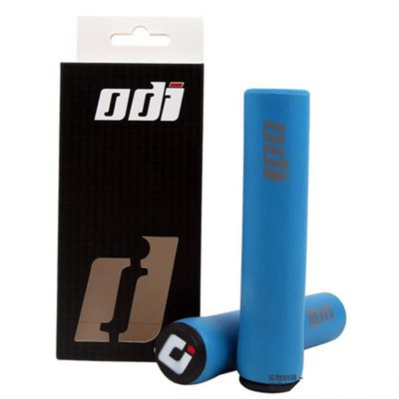 ODI MTB Lenkergriffe Mountainbike Faltrad Abdeckung Ultraleicht Anti Slip Silica Gel Schäumen Einschließlich Stecker Fahrradteile