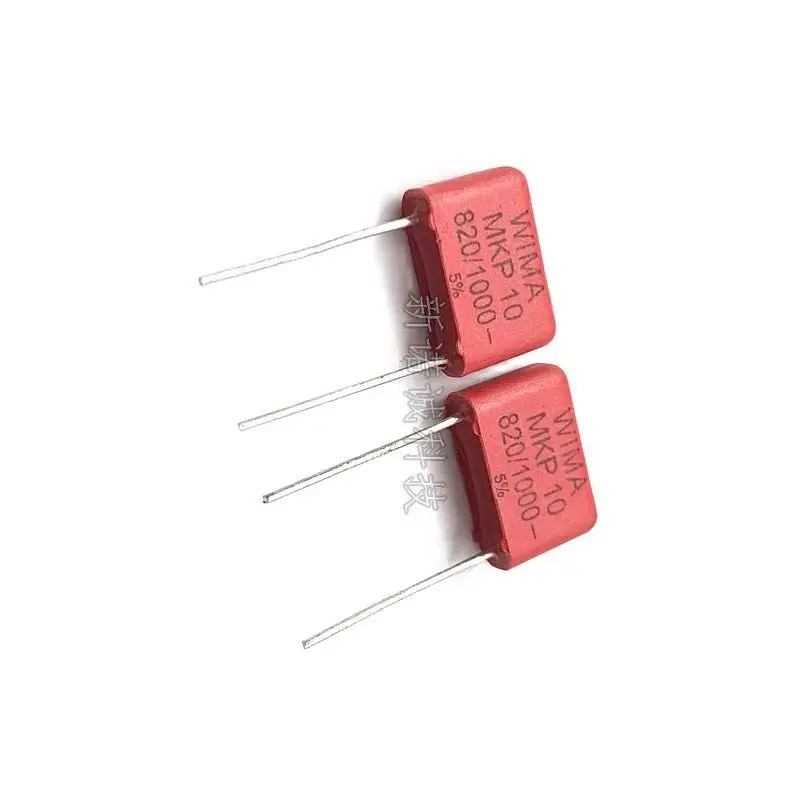 

Weimar Capacitor 1000V 821 0.00082UF 1000V 820PF MKP10 Foot Distance 10mm