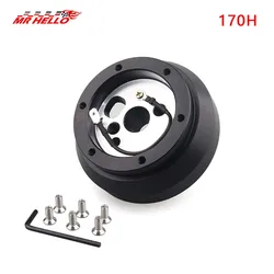 Racing Car Steering Wheel Hub Adapter Quick Release Kit For Jeep For Chevrolet For Dodge For GM For Buick 170H
