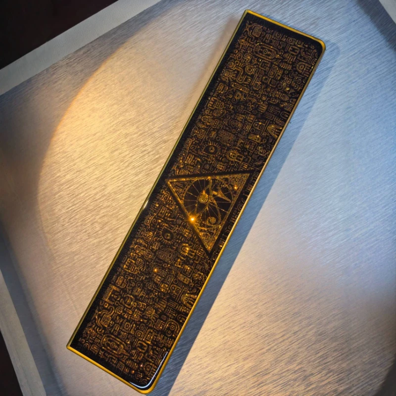 Quicksand Resin Keyboard Holder Custom Creative Black Gold Color Scheme Ergonomic E-sports Game Mechanical Keyboard Accessories