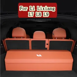 Car Trunk Storage Box Bag Interior Decoration Accessories For Leading Ideal Li Xiang Auto one L6 L7 L8 L9 Air Pro Max 2022 2023