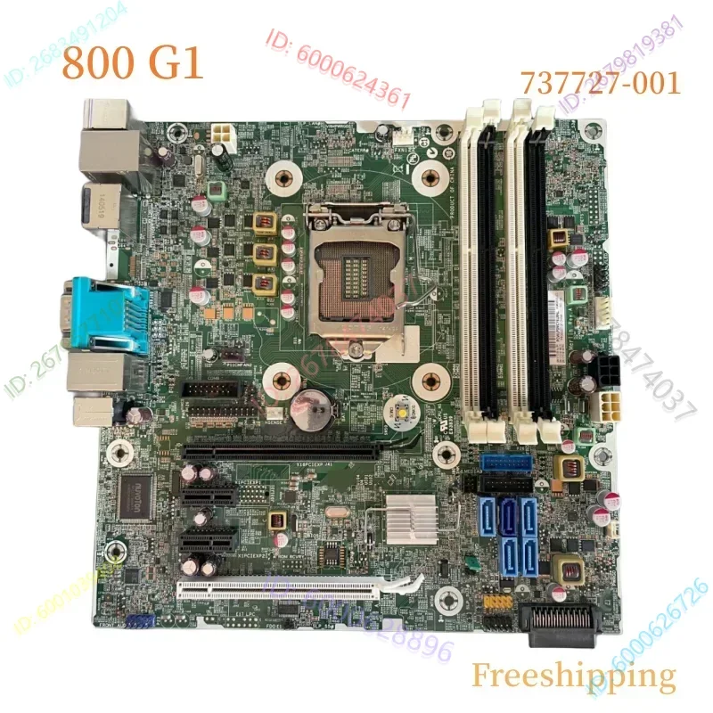 

737727-001 For HP EliteDesk 800 G1 Motherboard 696538-002 737727-501 737727-601 Mainboard 100% Tested Fully Work