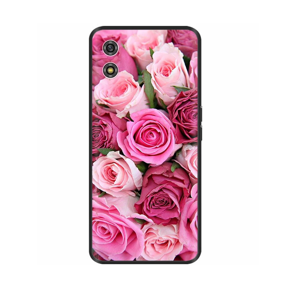 For Xiaomi Qin 3 Ultra Case Flowers Painted Soft Silicone TPU Phone Cover Coques for Duoqin Qin3 Ultra Shockproof Shell Fundas