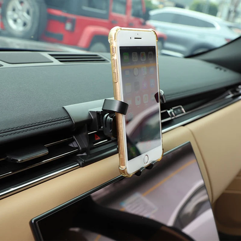 

For Land Rover Range Rover Sport Vogue L460 2023+Car Central Control Mobile Phone Bracket GPS Navigation Bracket Car Accessories