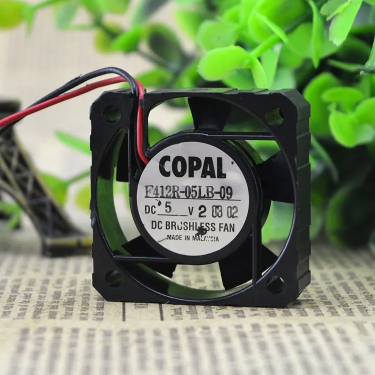 

ORIGINAL COPAL 4CM 4012 DC5V 0.09A F412R-05LB-09 COOLING FAN