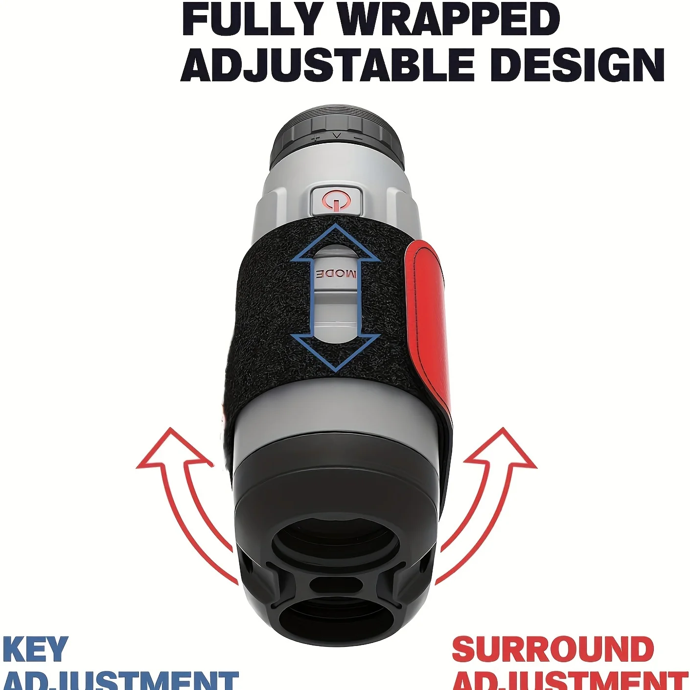 1 قطعة حزام مغناطيسي لجهاز تحديد المدى للجولف، حامل حزام مغناطيسي قابل للتعديل لعربة الجولف مع مغناطيس قوي، S #5