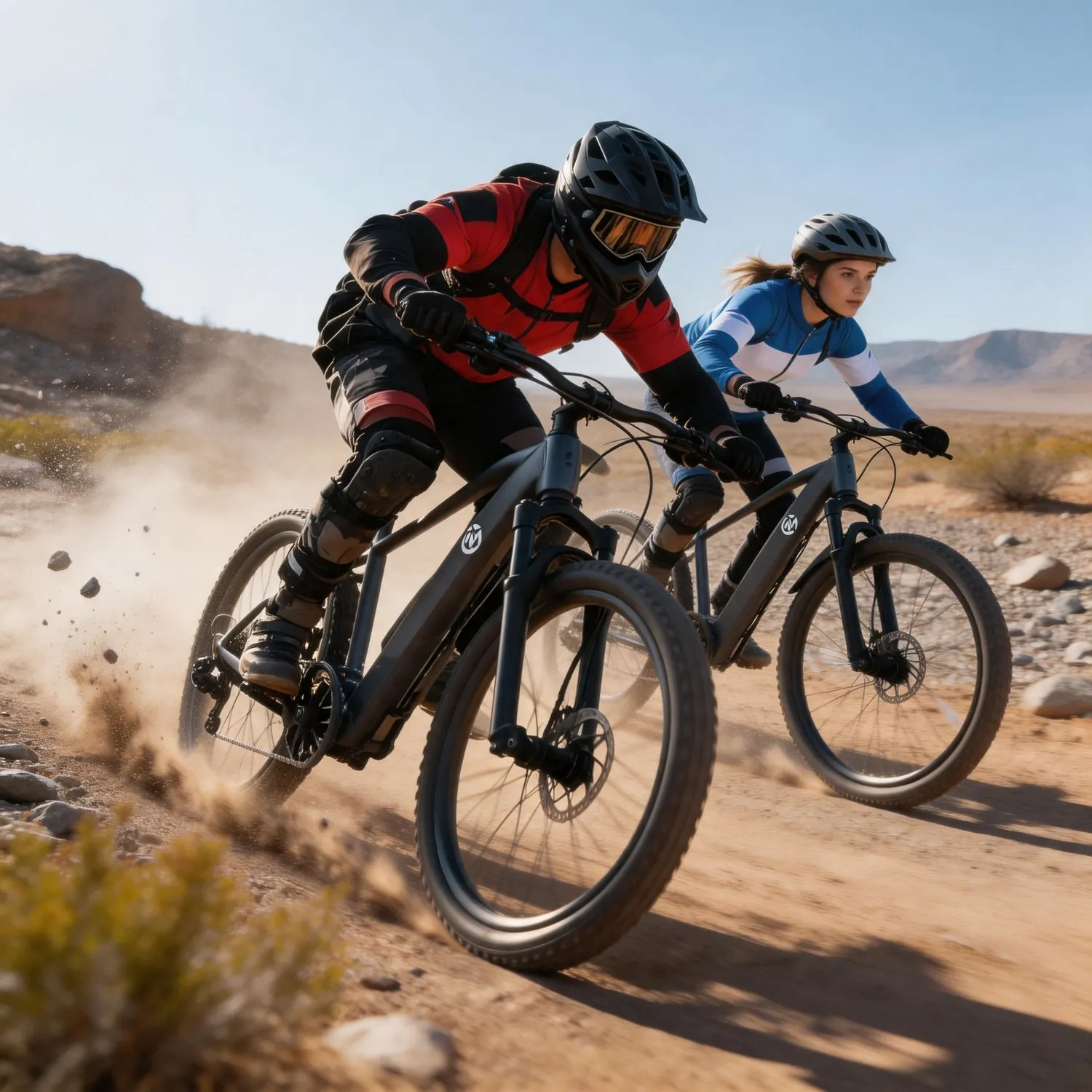 Christmas electric bike hill bush off road e-bike, 500W motor, mechanical disc brake, pedal assist, removable battery, adjustable power for undulating shrub hills
