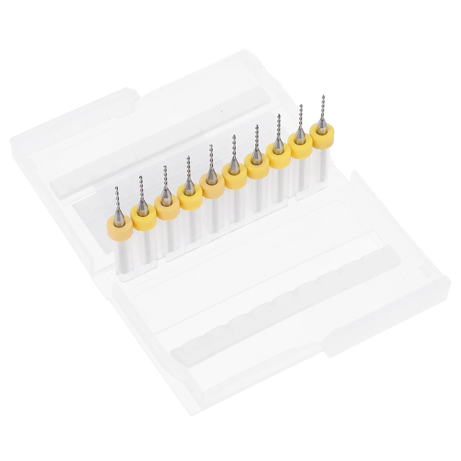 

10Pcs 1.0mm Pcb Carbide Drill Bits Micro Engraving Set for Circuit Board Precision Parts Processing Tool Woodworking Tools