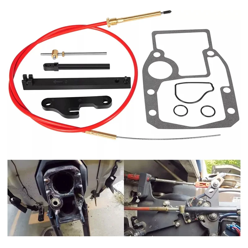 

AT92-комплект нижнего троса переключения передач для OMC Sterndrive 1986-1993, замена 987661 21715 27-00475