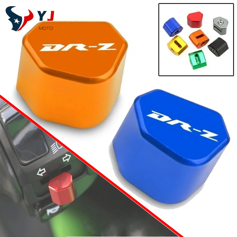 CNC Locomotive Motorcycle Turn Signal Switch Button Replace For Suzuki DRZ 400 SM DRZ400SM DR-Z 400 Steering Switch Accessories