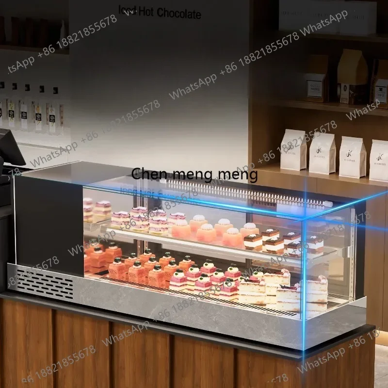 Q181 Desktop cake cabinet Small dessert bread west point cabinet Deli beverage Refrigerated sushi display cabinet