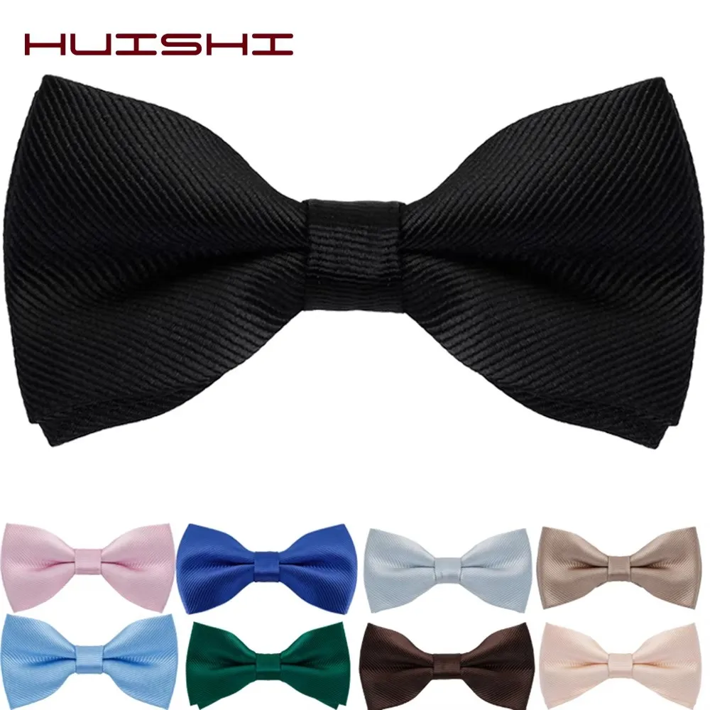 Fashion Elegant Men\'s High Quality Suit Bow Ties Multiple Colors Thread For Formal Business Luxury Wedding Party Gifts For Women