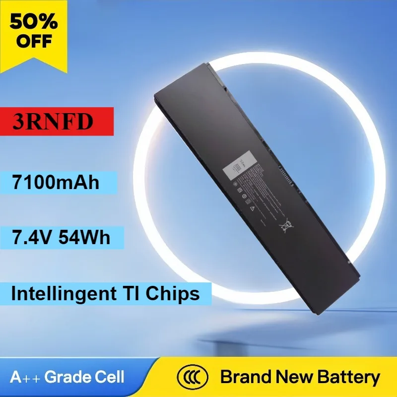New 3RNFD 54Wh 7100mAh Laptop Battery For DELL Latitude 14 E7420 E7440 E7450 1848 9097 4330 1886 V8XN3 0909H5 0G95J5 5K1GW PFXCR