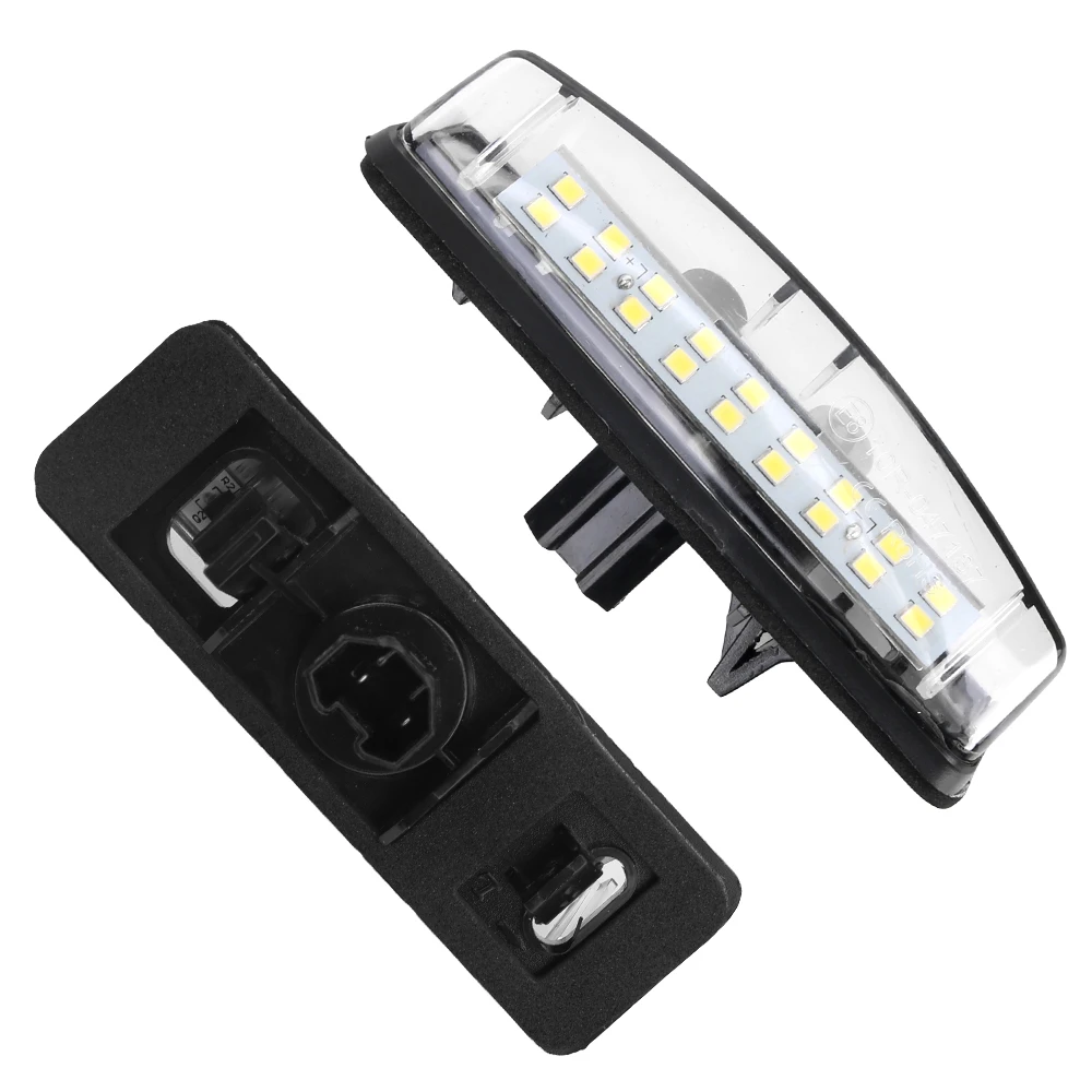 

LED License Plate Lights 2Pcs Car Number Lamp CANBUS No Error for MITSUBISHI Colt plus Grandis 2003~