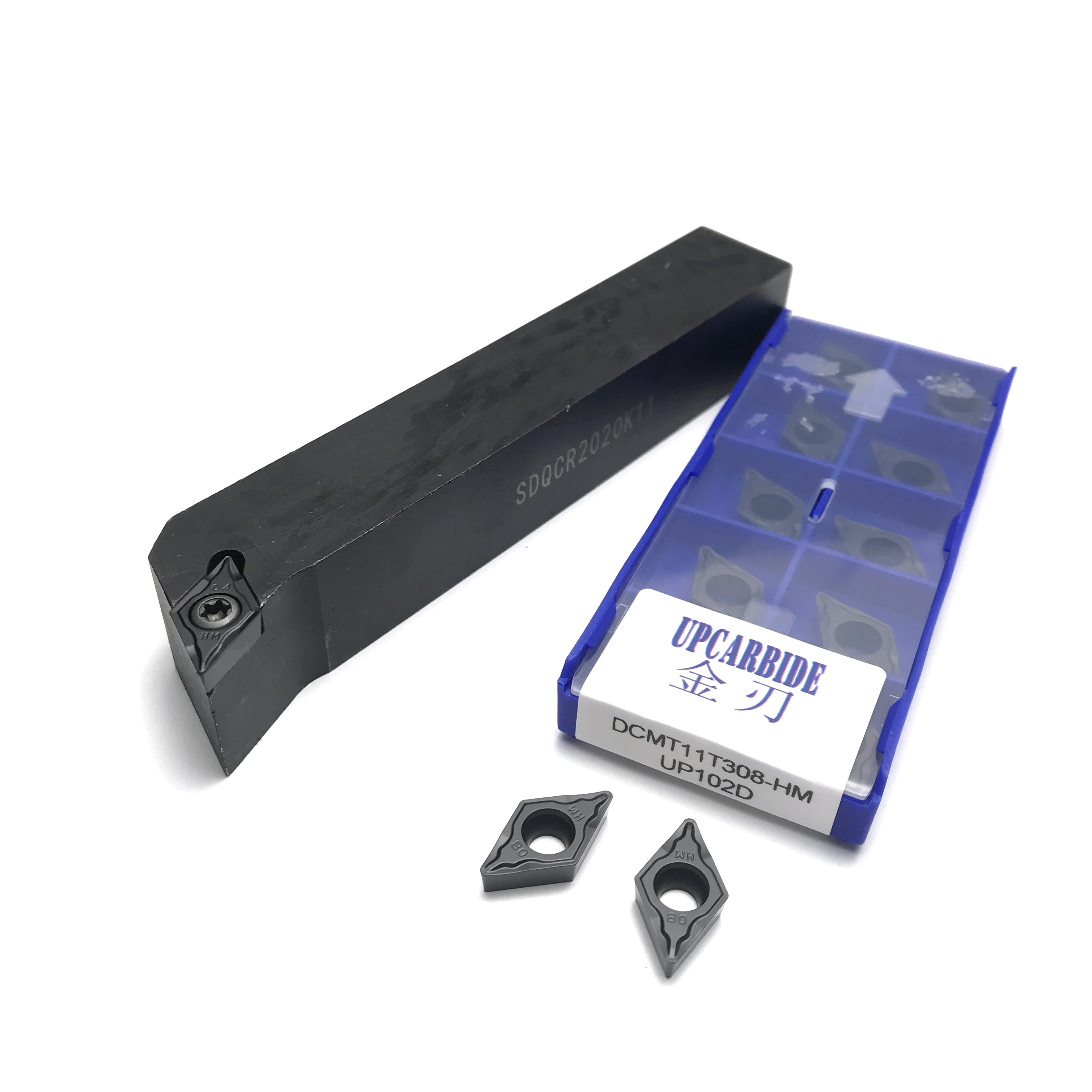 SDQCR2020K11 CNC Lathe Tool Holder - Turning Tool Holder for Lathe Inserts