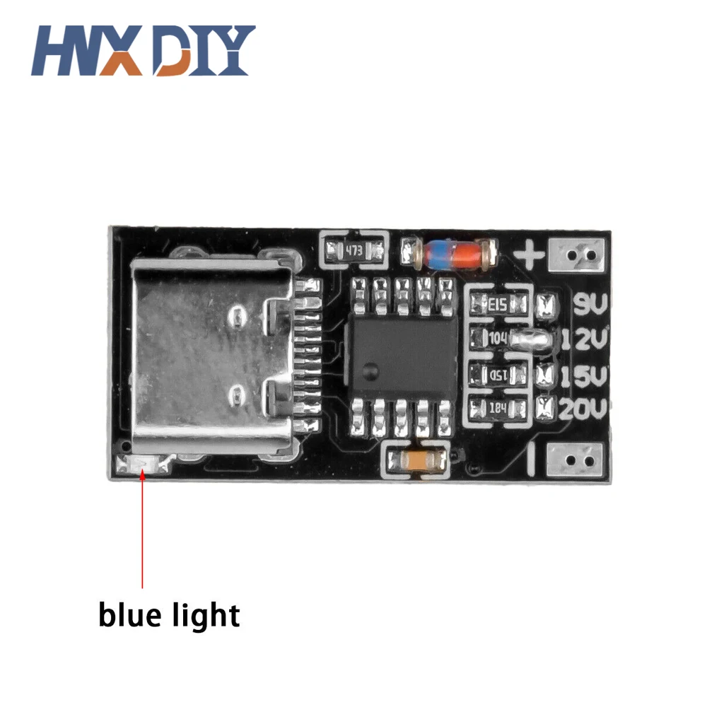 Trigger Fast Charger Per ing Detector, USB Boost, Power Supply Change, Tech Board, Type-C, PD2.0, PD3.0, 9V, 12V, 15V, 20V, 5/10Pcs