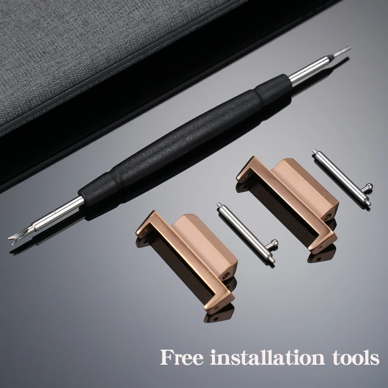 GA-2100/2110 Адаптер ремешка из нержавеющей стали для Casio G-SHOCK GM-2100 Фермерский дуб модифицированный силиконовый ремешок из нержавеющей стали