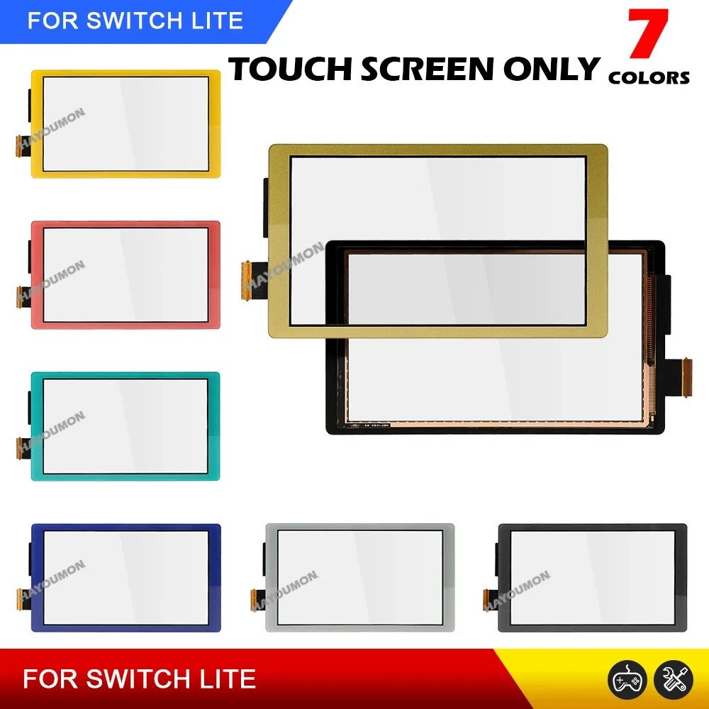 

1 шт. новый сменный сенсорный экран для консоли NS Switch Lite, запасные части для сенсорного дисплея, высокое качество
