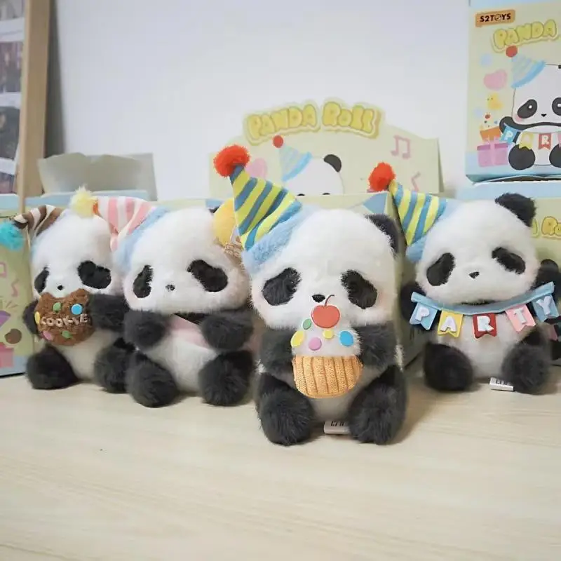 

52 игрушки Panda Roll Fat Baby Party Series слепая коробка панда модная игра милый кулон украшение для девочки на день рождения настоящий подарок