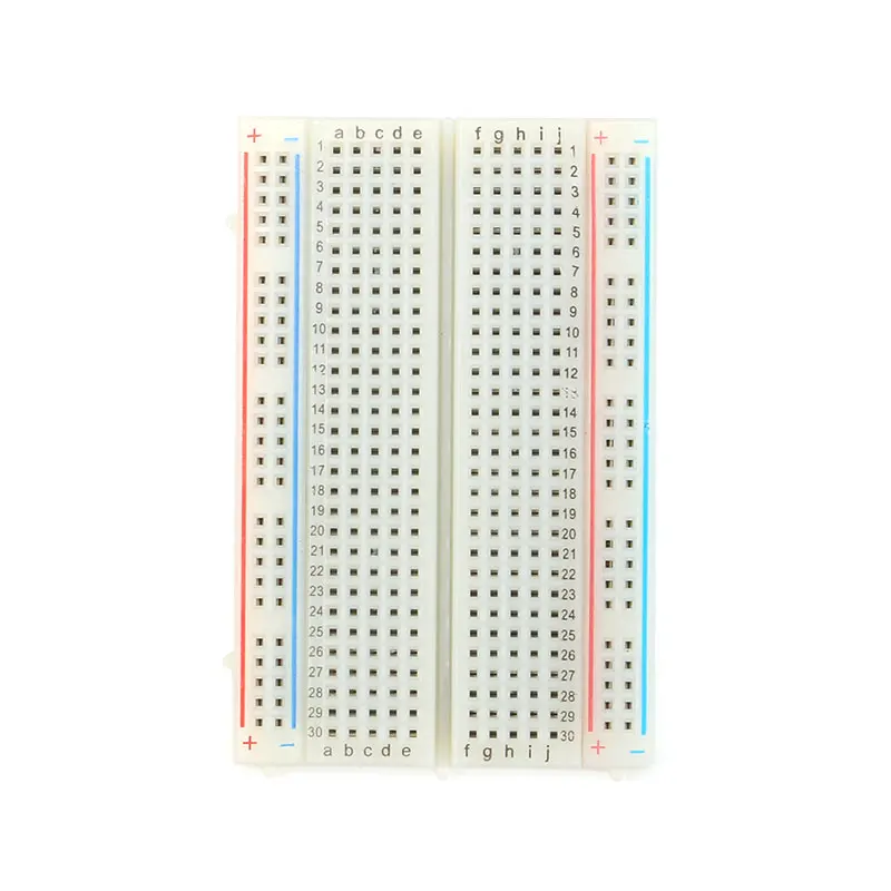 Mini Bread Board 400 Holes /breadboard 8.5cm X 5.5cm Transparent/White DIY Electronic Experimental Universal PCB